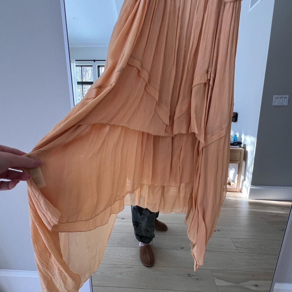 🔥NWT. ZW Collection Asymmetrical Ruffled Dress. Size M - Picture 15 of 16